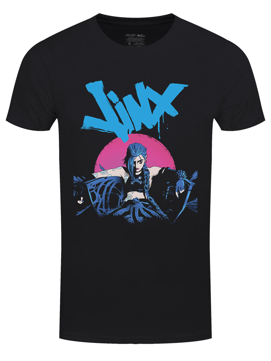 Arcane Jinx Chair Men's Black T-Shirt