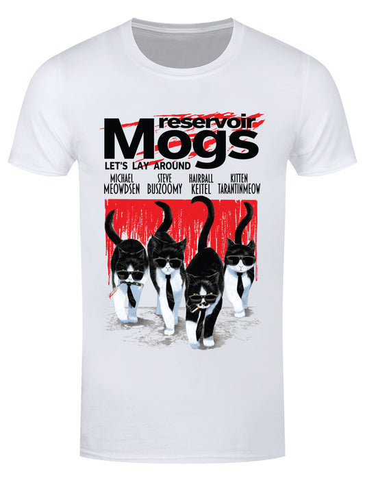 Horror Cats Reservoir Mogs Men's Black T-Shirt