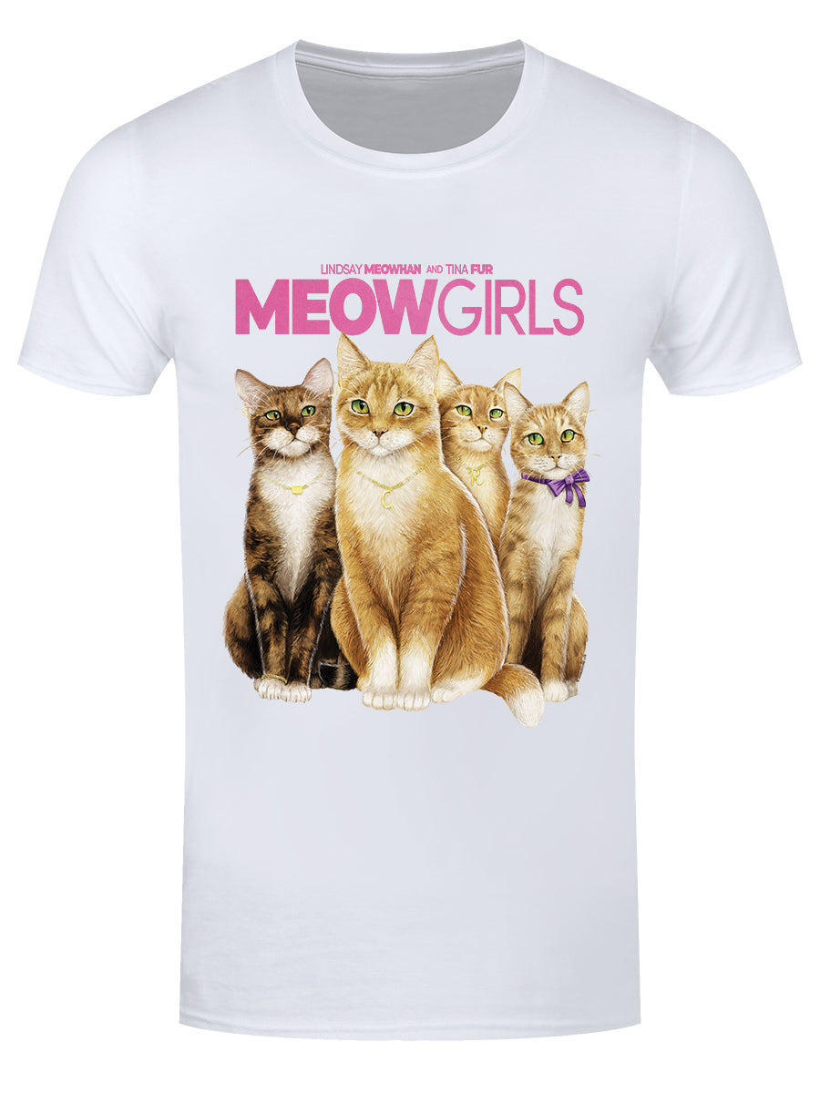 Girl Meow Shirt Meow! Cat Childrens Kids T-Shirt Boys Girls UK