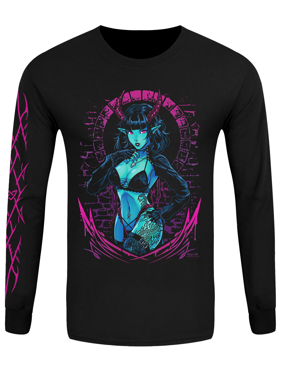 Requiem Collective Jolie Black Long Sleeve T-Shirt