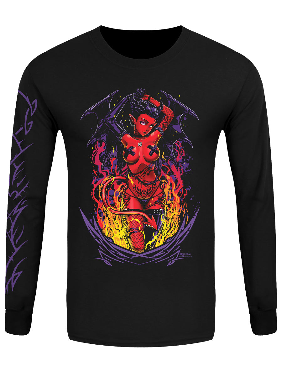 Requiem Collective Scarlett Black Long Sleeve T-Shirt