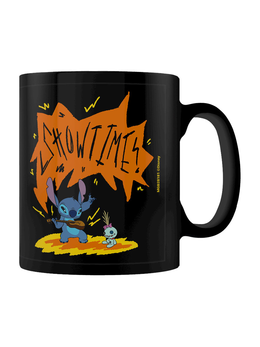 Lilo & Stitch Stitch & Scrump Black Mug