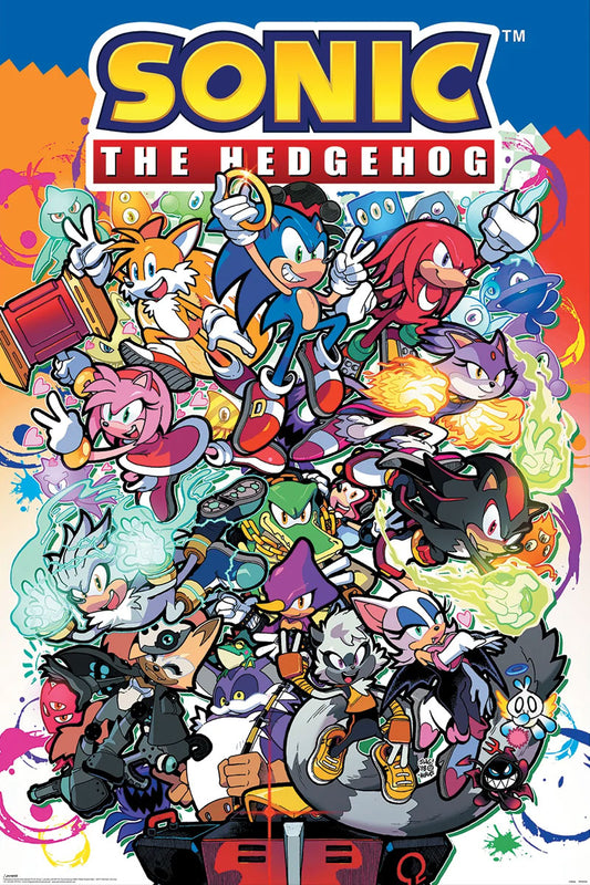 Sonic The Hedgehog (Sonic Comic Characters) Maxi Poster