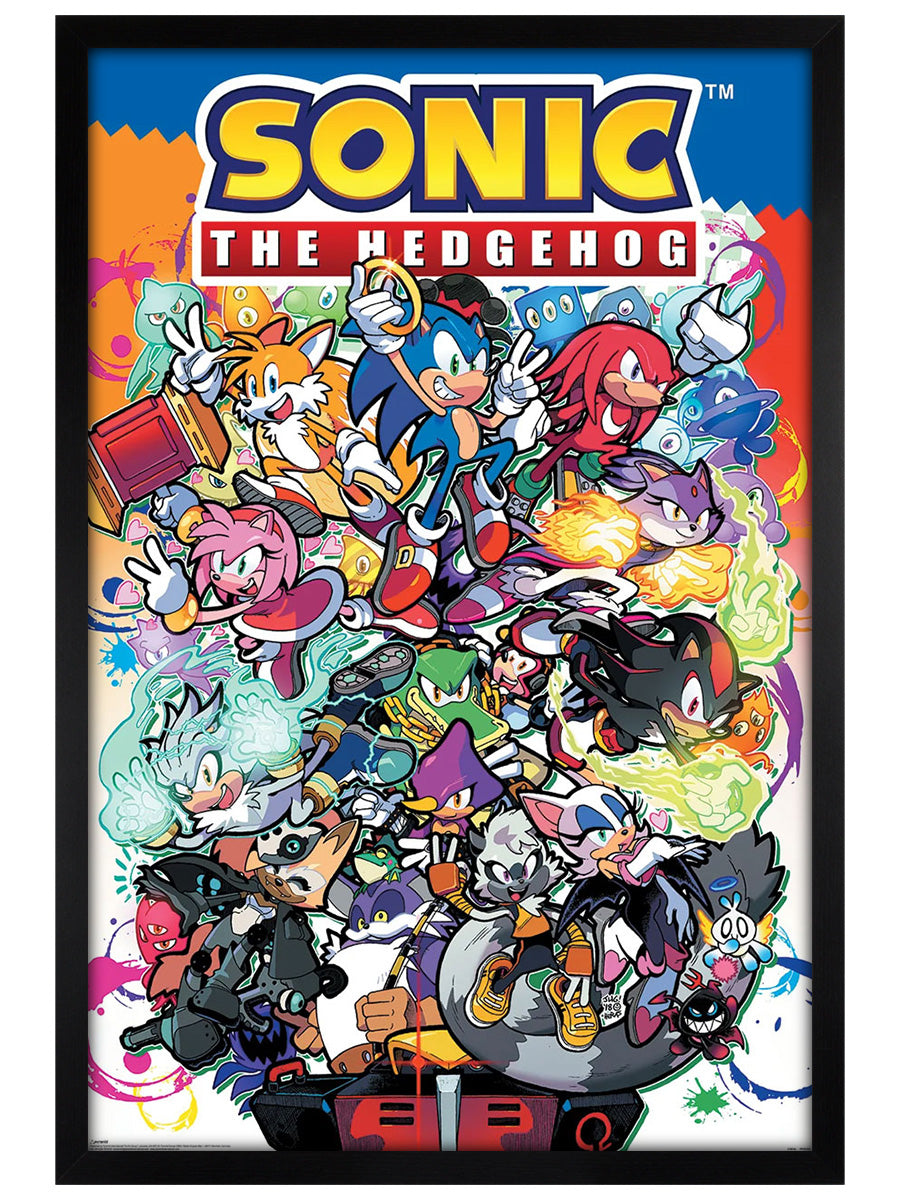 Sonic The Hedgehog (Sonic Comic Characters) Maxi Poster