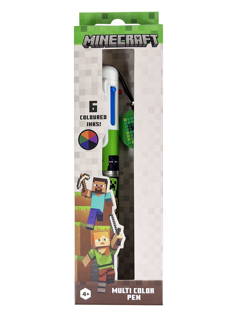 Minecraft Multi Colour (6-In-1) Pen