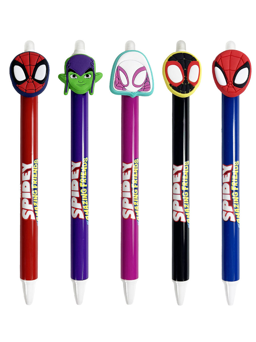 Spidey Erasable Ink Gel Pen Assorted