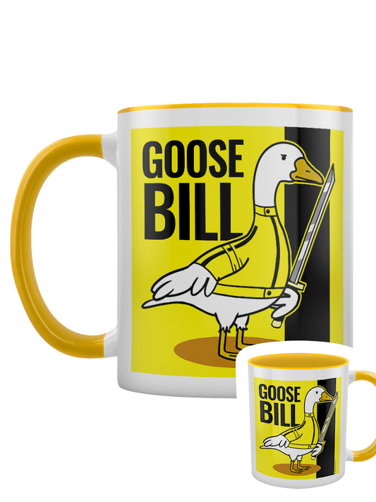 Silly Goose Goose Bill Yellow Inner 2-Tone Mug