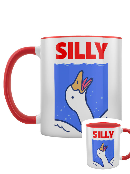 Silly Goose Don't Go Back In The Water Red Inner 2-Tone Mug