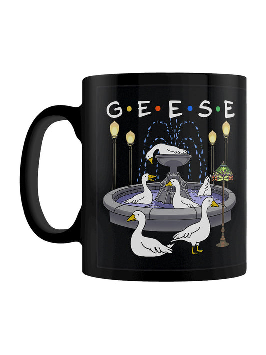 Silly Goose G.E.E.S.E. Black Mug