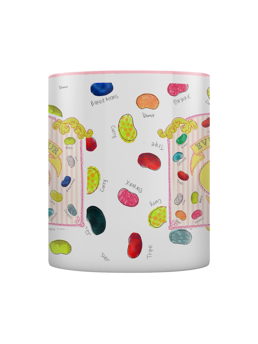 Harry Potter Bertie's Botts Beans Pink Inner 2-Tone Mug
