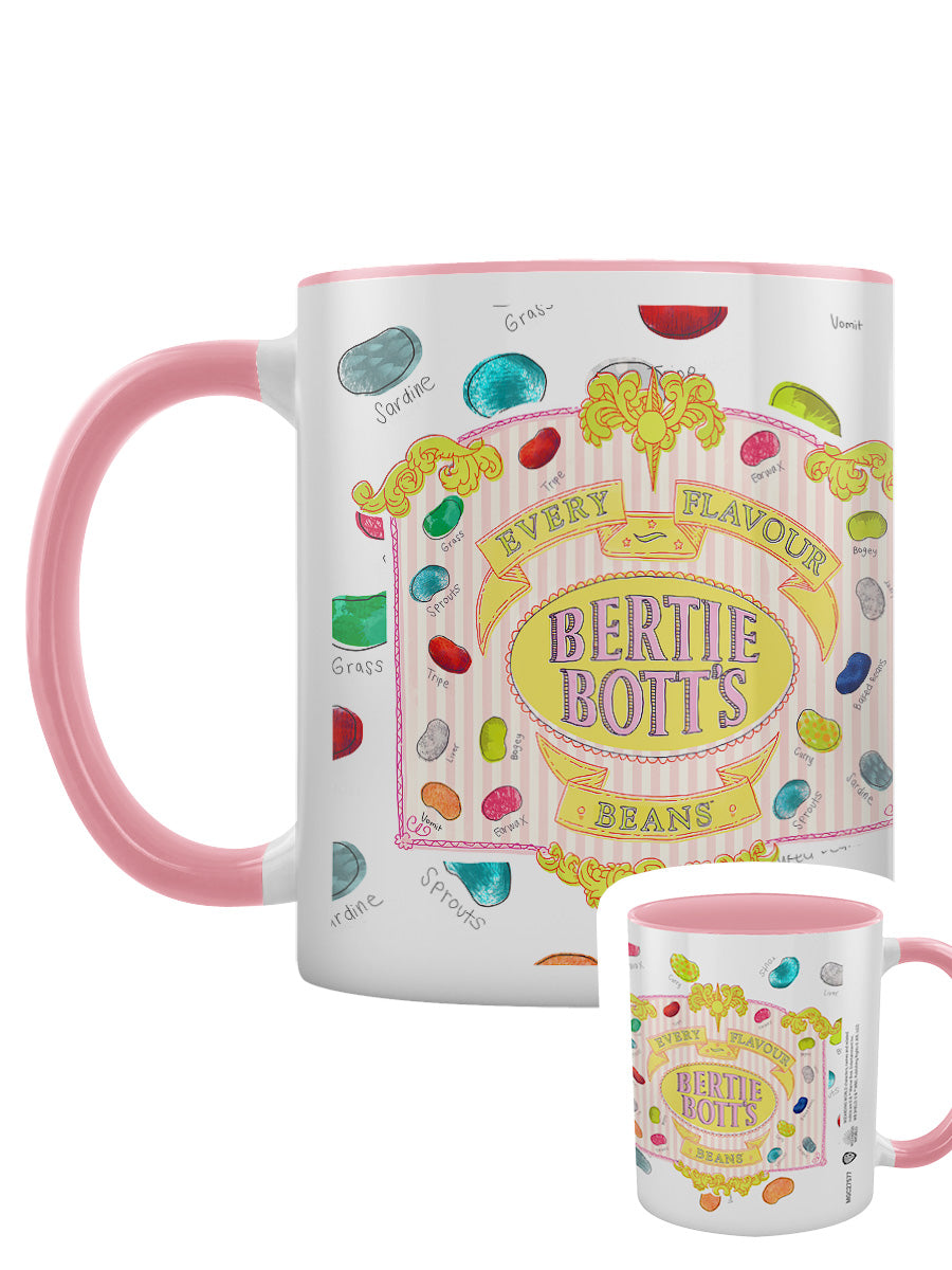 Harry Potter Bertie's Botts Beans Pink Inner 2-Tone Mug