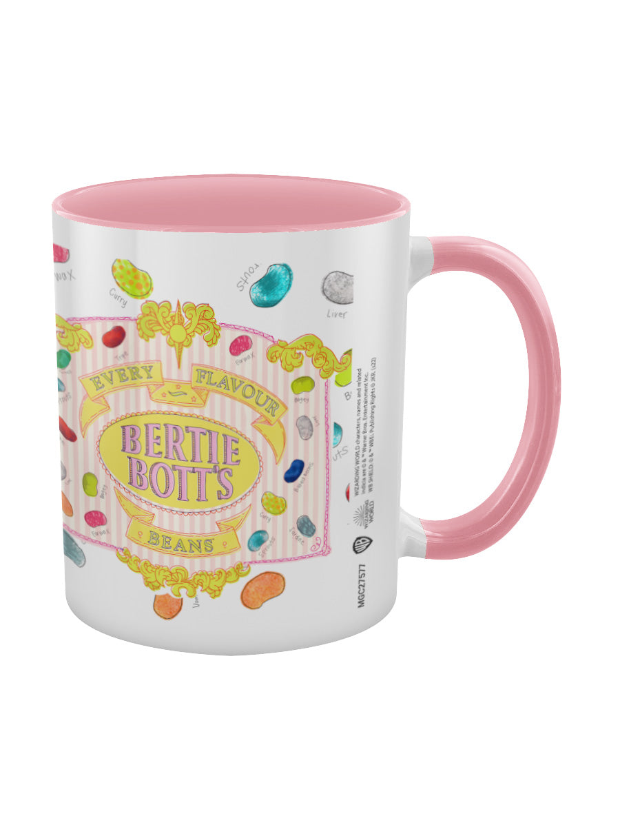 Harry Potter Bertie's Botts Beans Pink Inner 2-Tone Mug