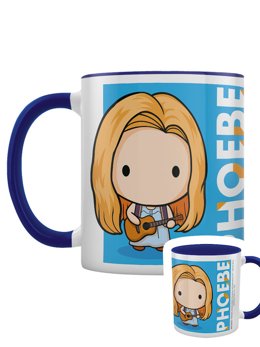 Friends Phoebe Chibi Blue Inner 2-Tone Mug