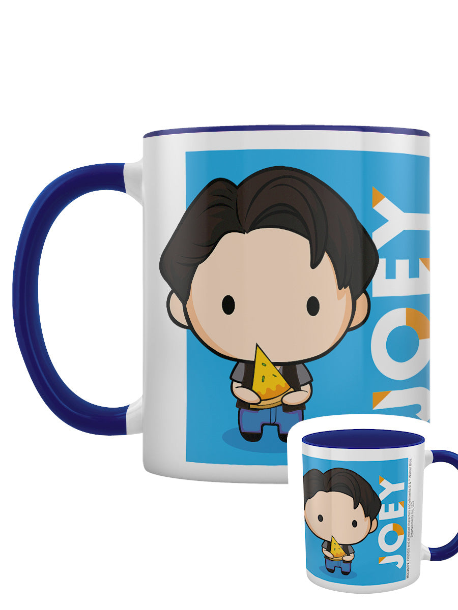 Friends Joey Chibi Blue Inner 2-Tone Mug