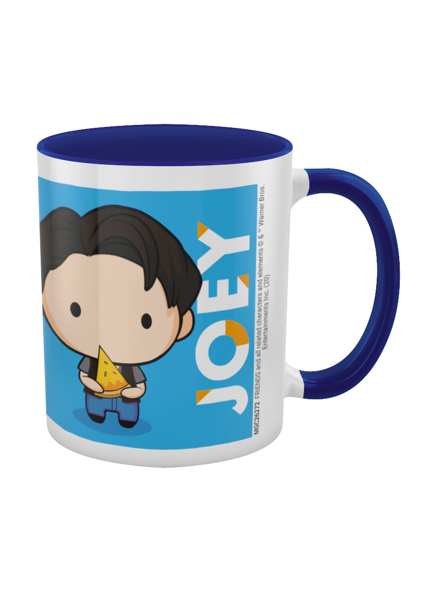 Friends Joey Chibi Blue Inner 2-Tone Mug
