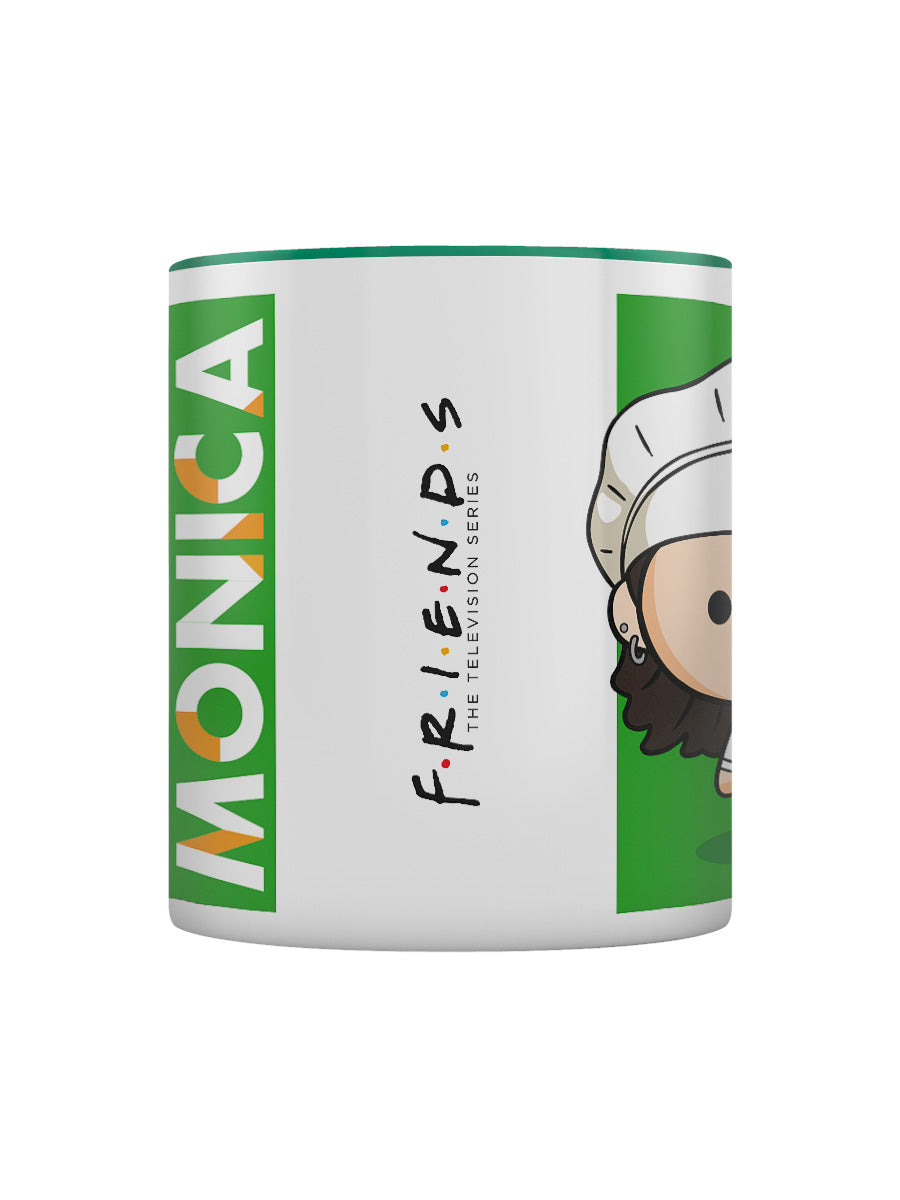 Friends Monica Chibi Green Inner 2-Tone Mug