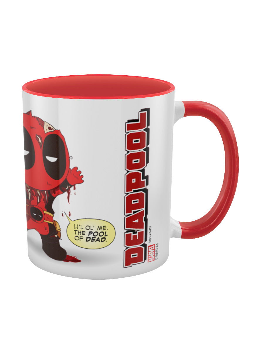 Deadpool From Awesome To Gruesome Red Inner 2-Tone Mug