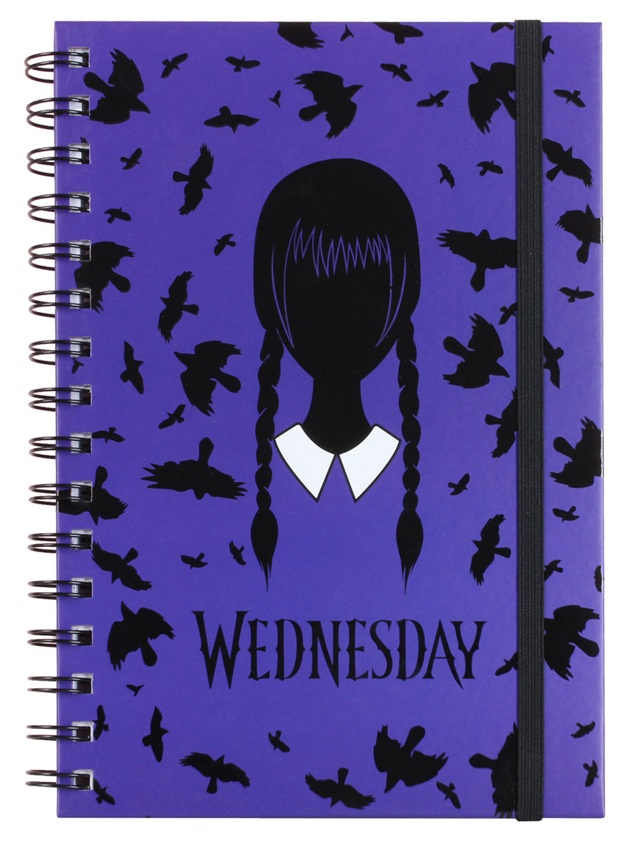 Wednesday (Ravens) A5 Wiro Notebook