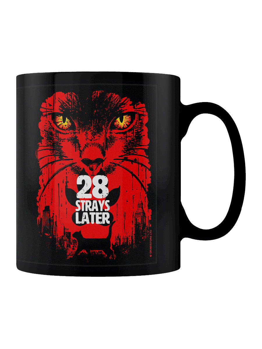 Horror Cats 28 Strays Later Black Mug