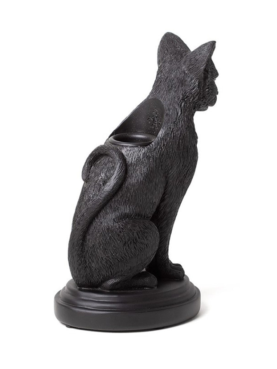 Faust's Familiar (Cat Candlestick)