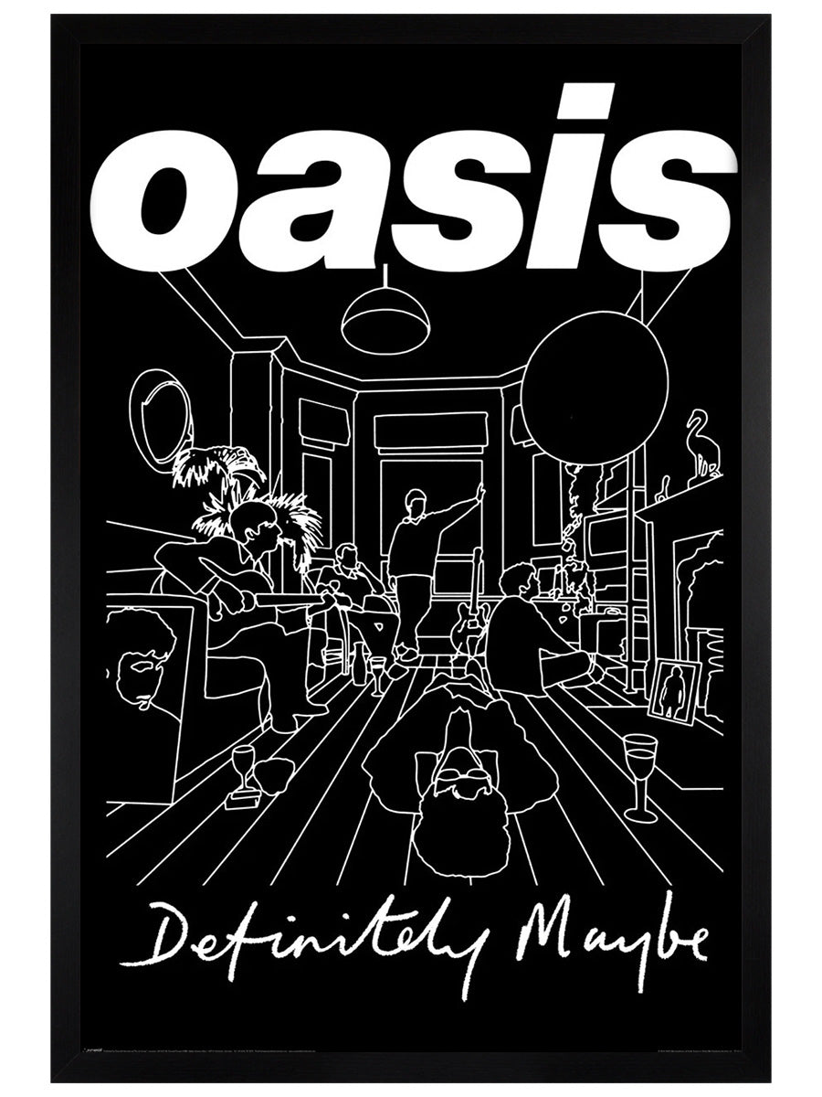 Oasis Definitely Maybe Art Maxi Poster