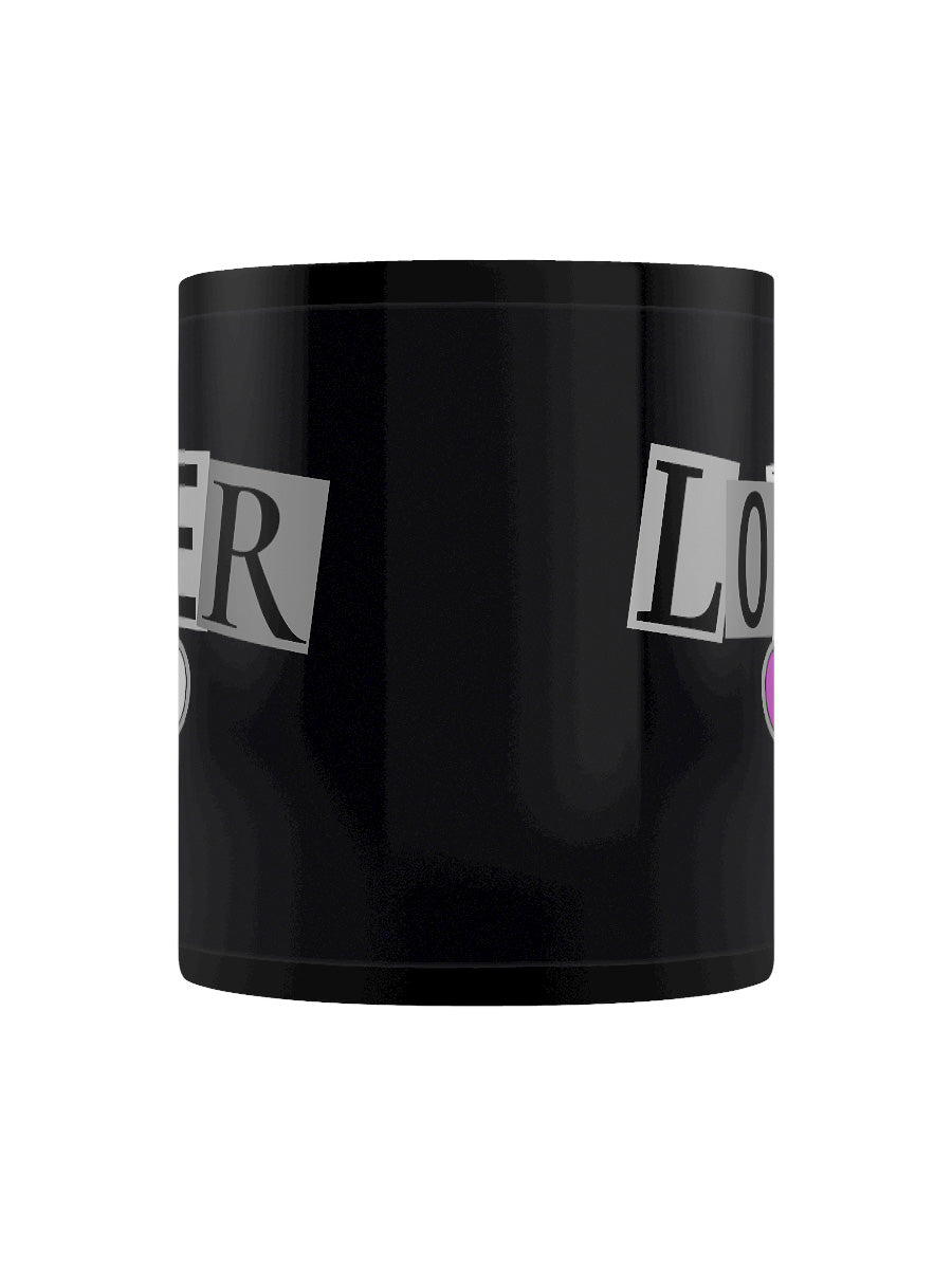 Loner Black Mug