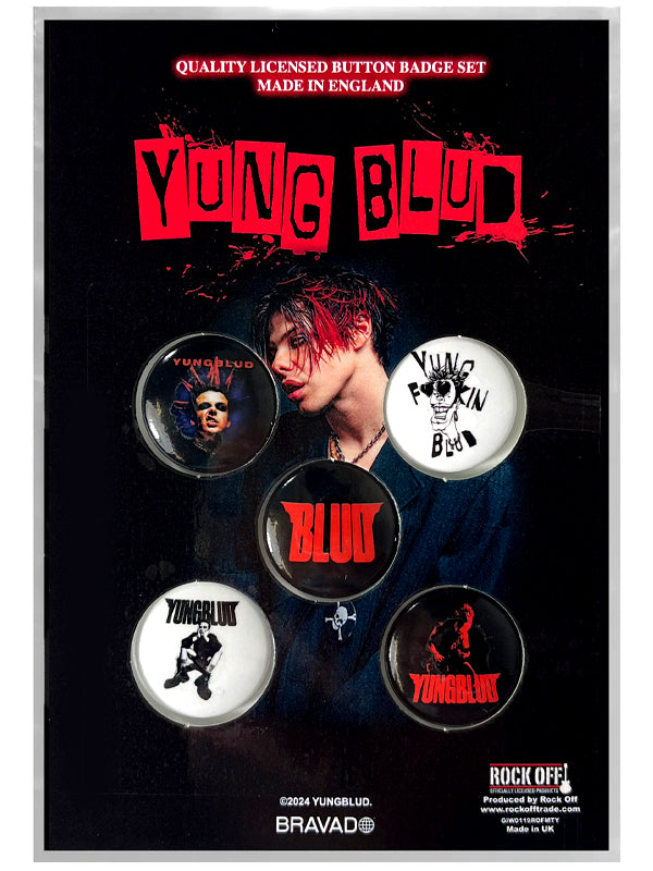 Yungblud Logos Badge Pack
