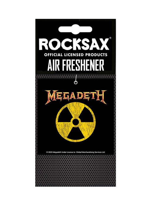 Megadeth Logo Vanilla Scented Air Freshener