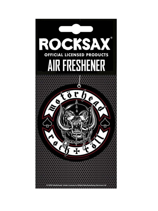 Motorhead Rock & Roll Vanilla Scented Air Freshener