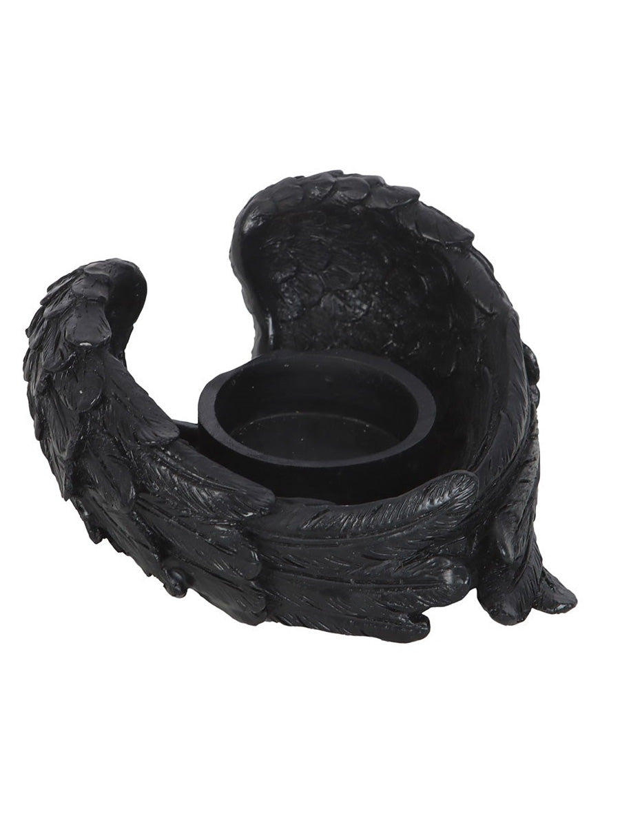 Raven Wings Tealight Candle Holder