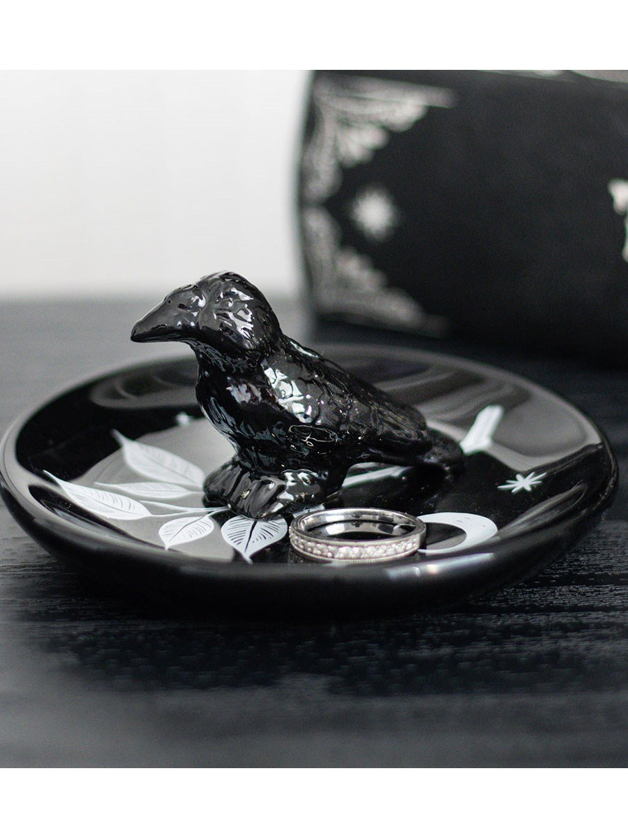 Mystic Raven Trinket Dish