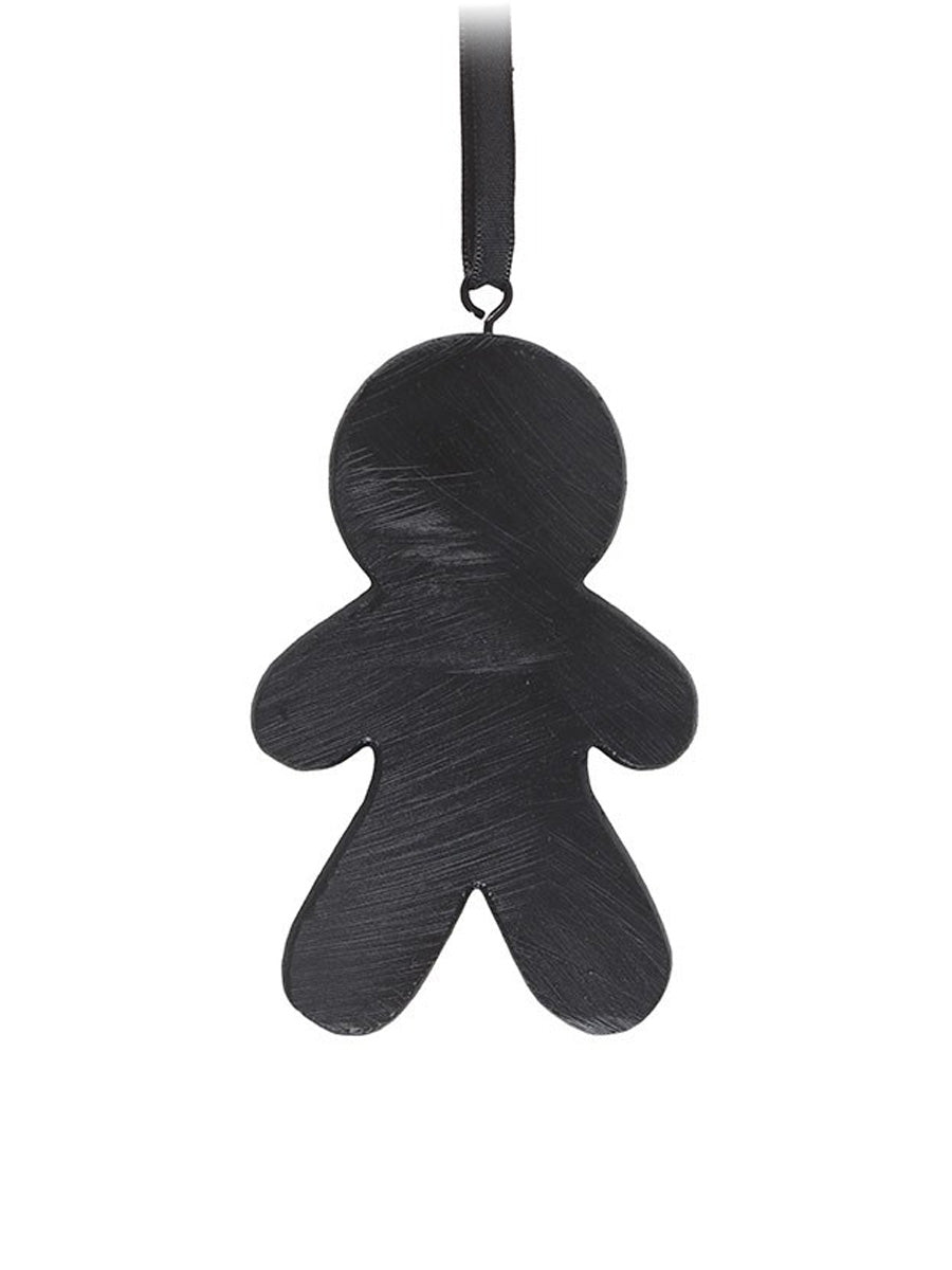 Spooky Gingerbread Man Hanging Ornament