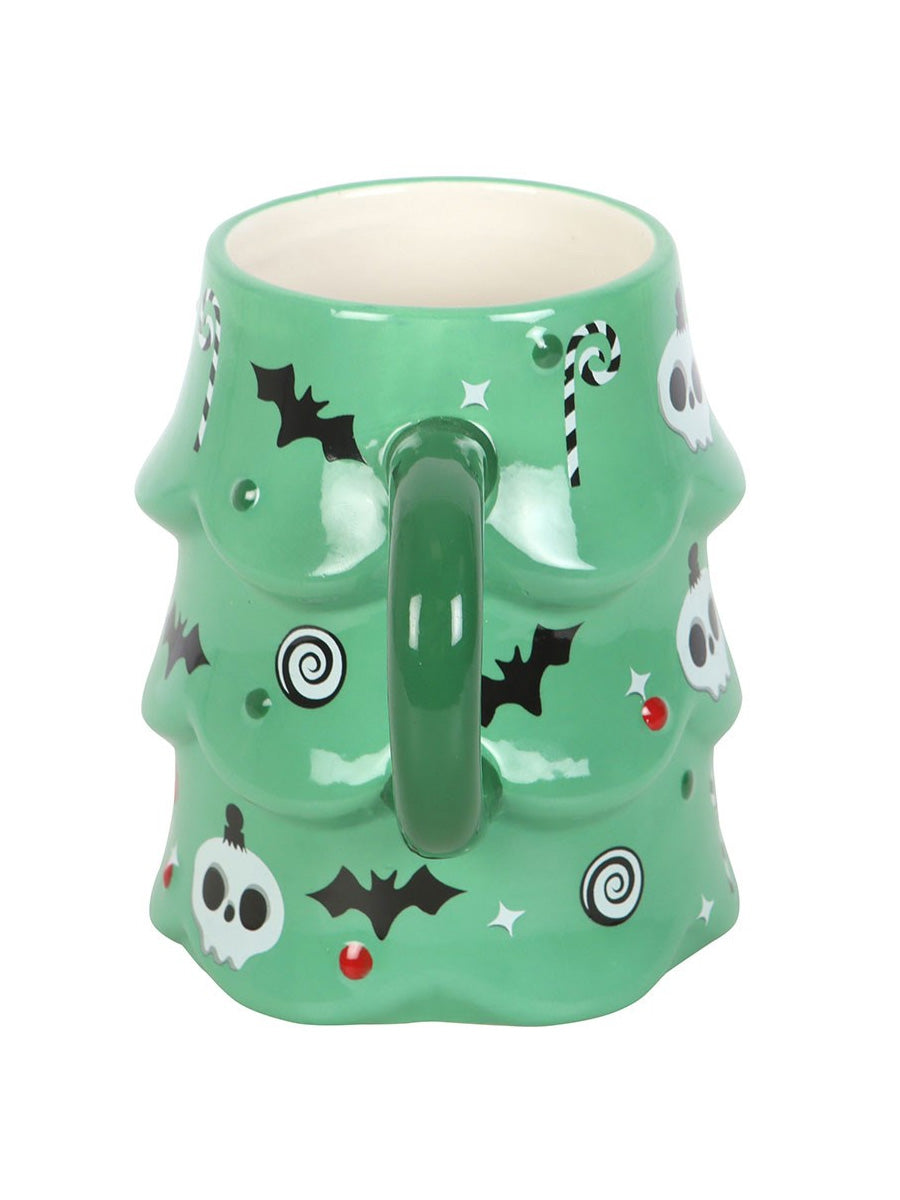 Creepy Christmas Tree Mug