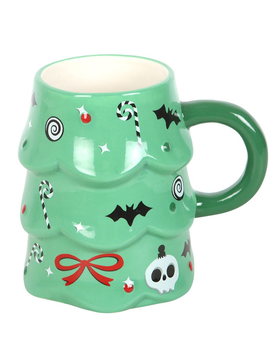Creepy Christmas Tree Mug