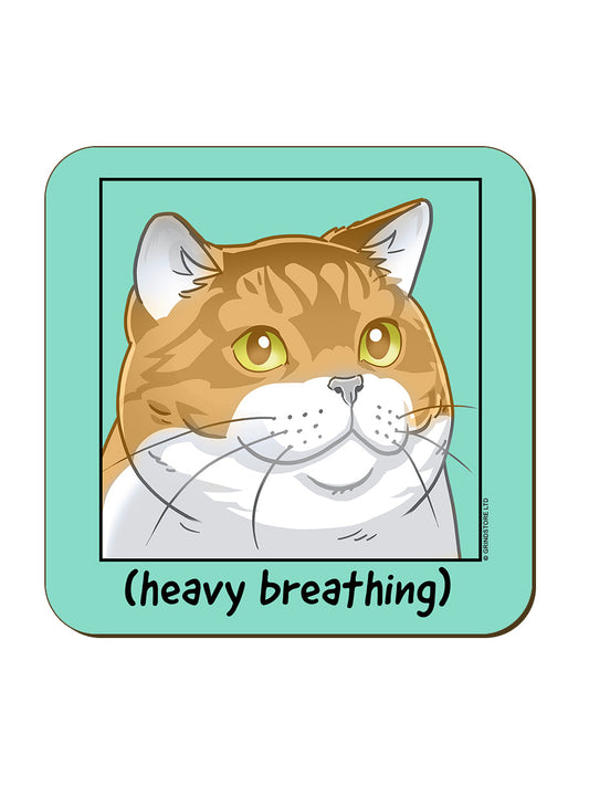 Heavy Breathing Coaster