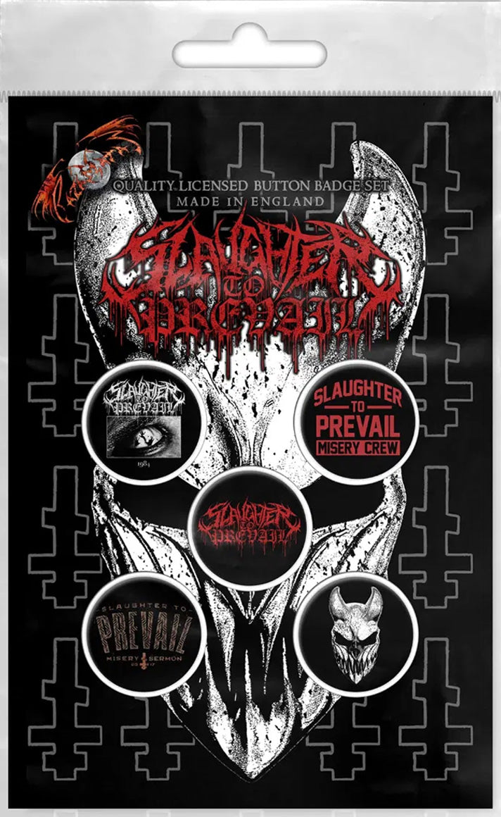 Slaughter To Prevail Logo Badge Pack