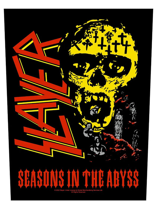 Slayer Seasons In The Abyss Back Patch
