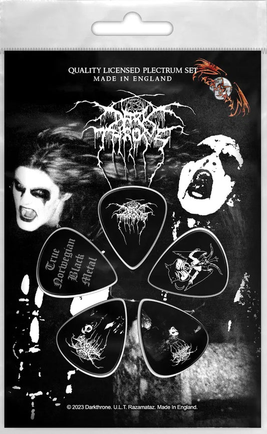 Darkthrone True Norwegian Black Metal Plectrums 5-Pack