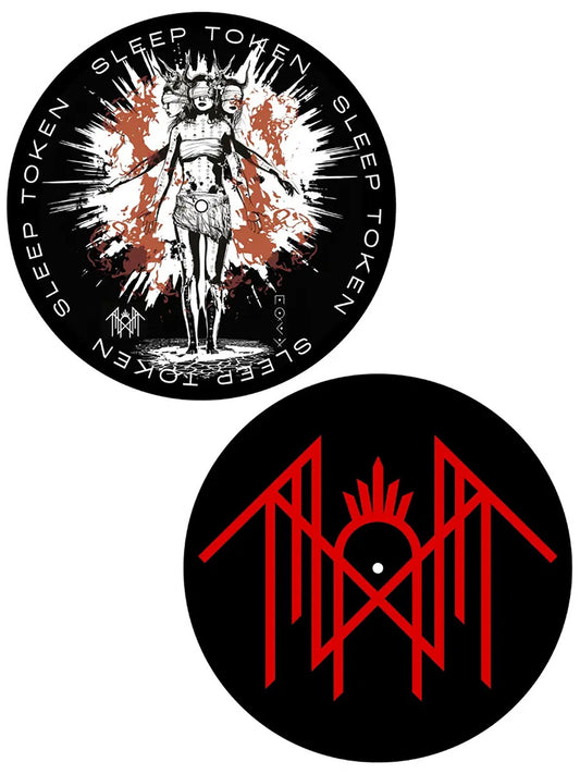 Sleep Token - Rain / Sigil Record Slip Mat - Set of 2