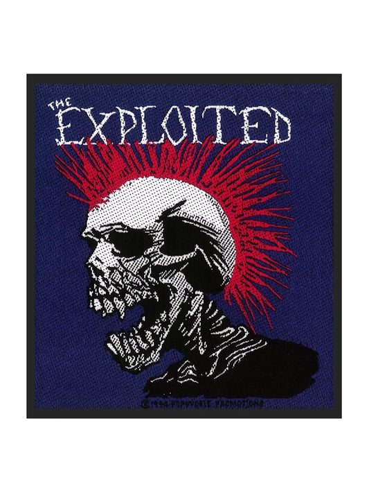 The Exploited Mohican Multicolour Patch