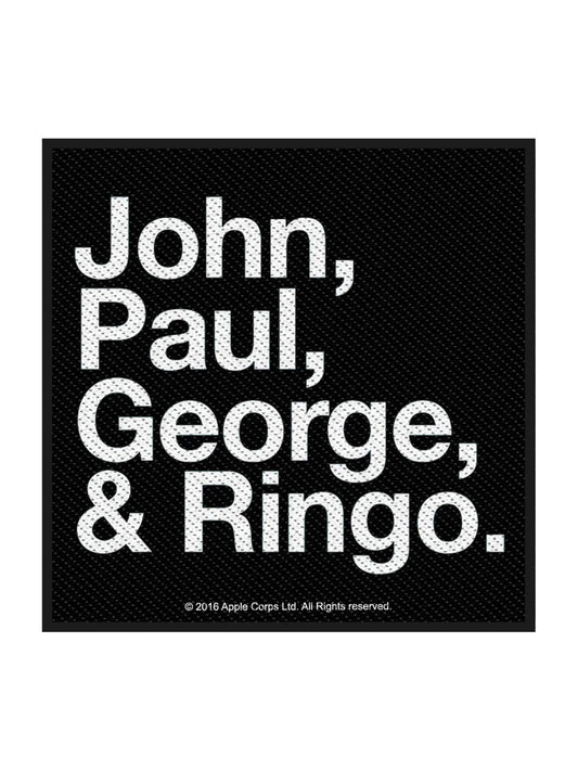The Beatles John, Paul, George & Ringo Patch