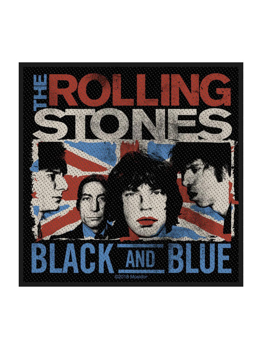The Rolling Stones Black And Blue Patch