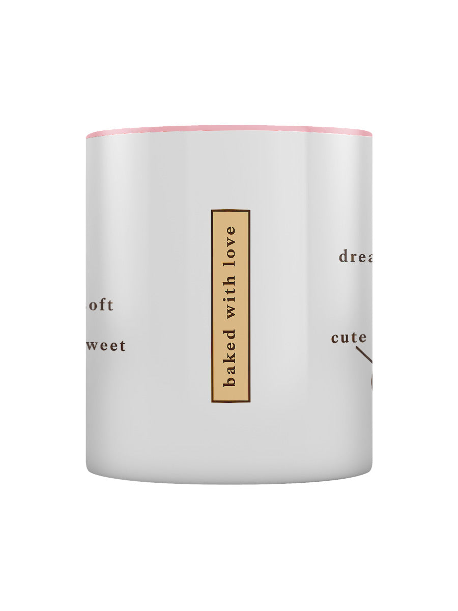 Pusheen (Baked With Love) Pink Inner 2-Tone Mug