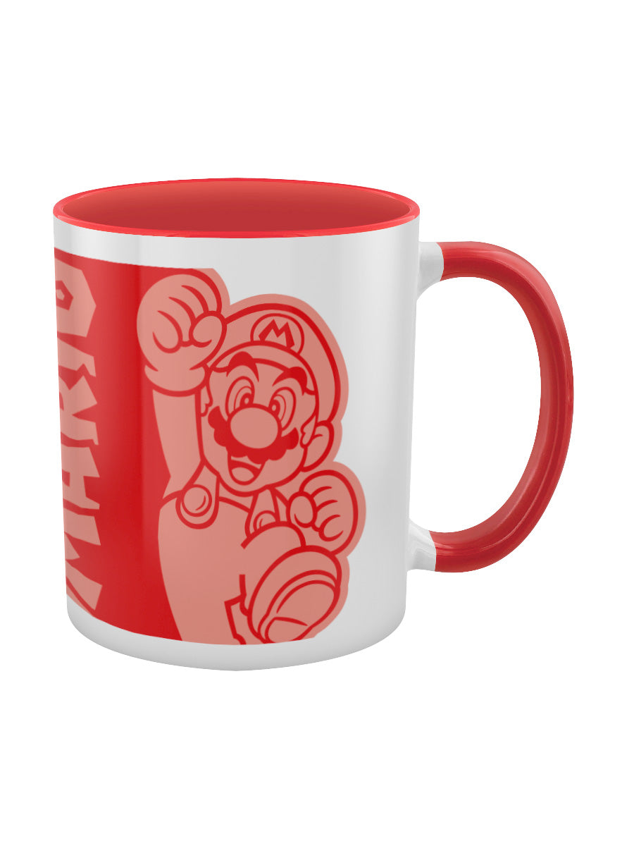 Super Mario (Mario) Red Inner 2-Tone Mug