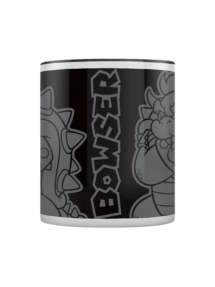 Super Mario (Bowser) Black Inner 2-Tone Mug