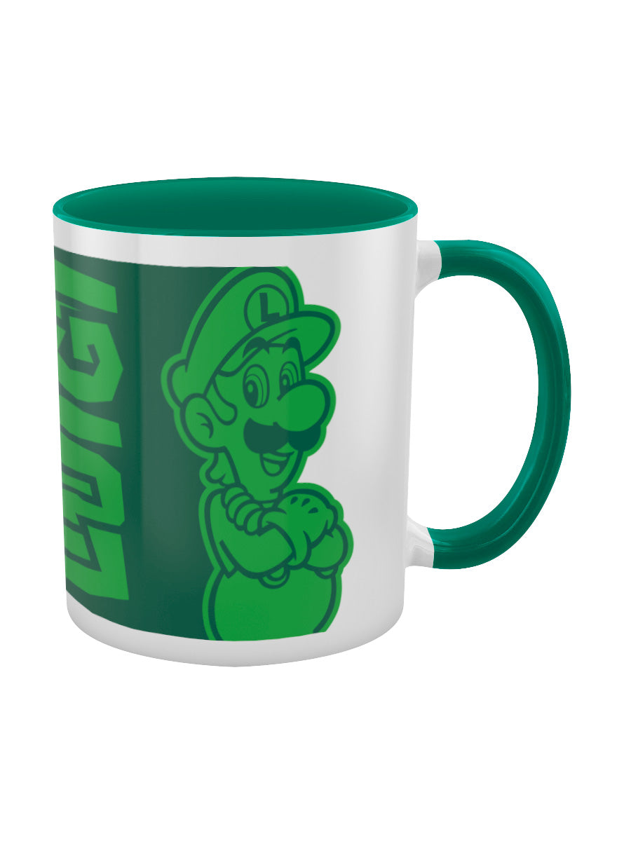 Super Mario (Luigi) Green Inner 2-Tone Mug
