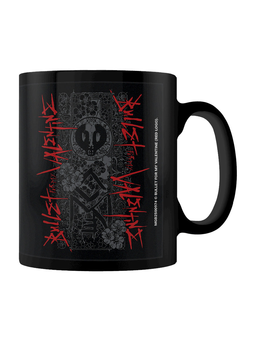 Bullet For My Valentine (Red Logo) Black Mug