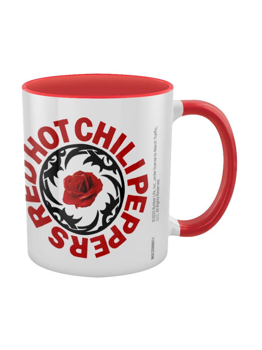 Red Hot Chili Peppers (Logo Stamp) Red Inner 2-Tone Mug
