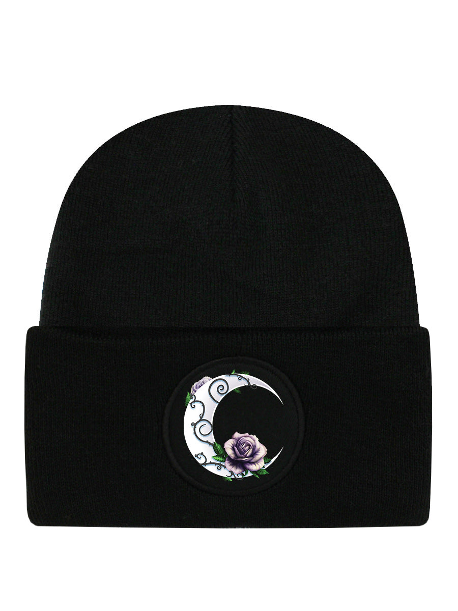 Requiem Collective Lunar Rose Black Beanie