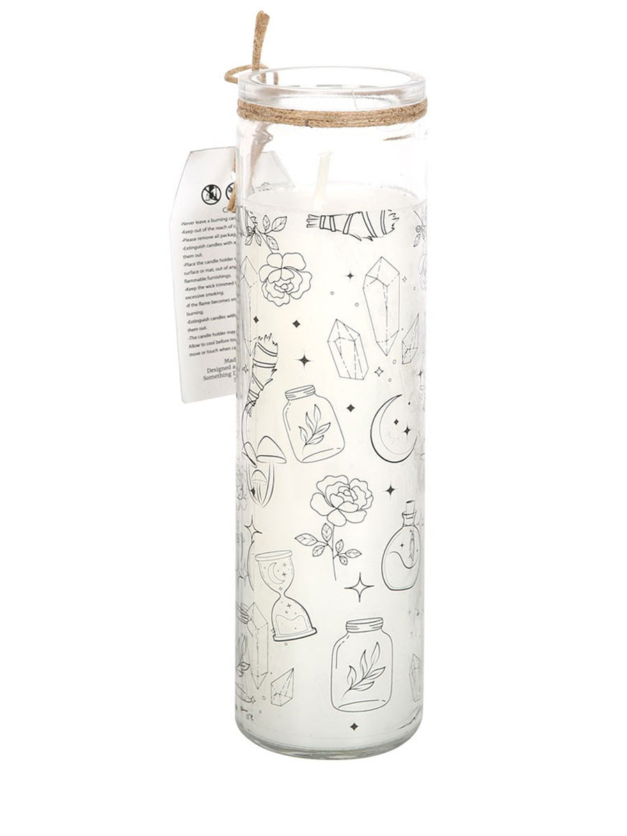 Mystical White Sage Tube Candle